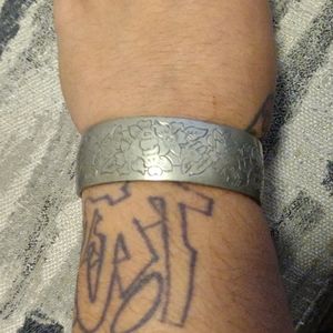 Engraved Cuff Bracelet